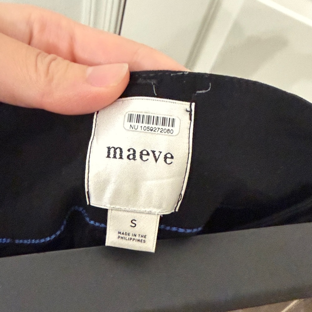 Anthropologie Maeve Black Maxi Skirt - size S - Picture 3 of 4